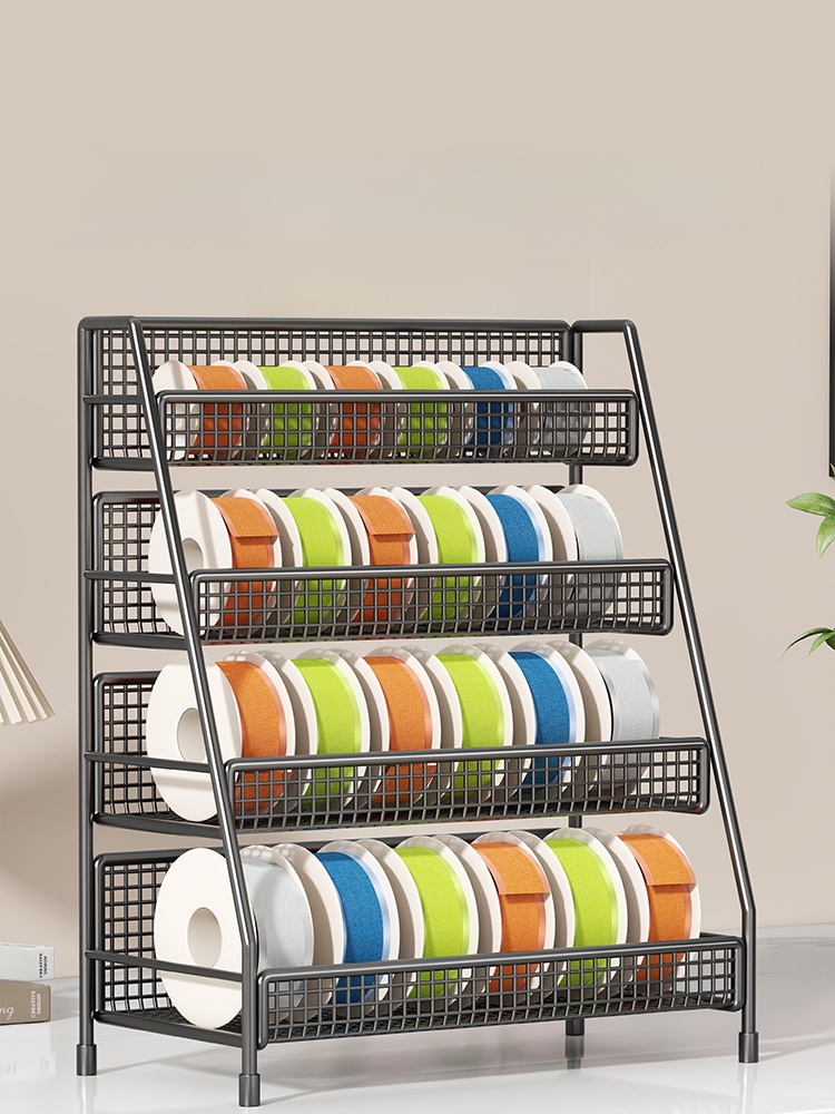 Florist Supply Ribbon - Floristen-Seidenband-Aufbewahrung für den Schreibtisch, Blumen-Kunstbedarf, Satin-Ausstellungsstand,