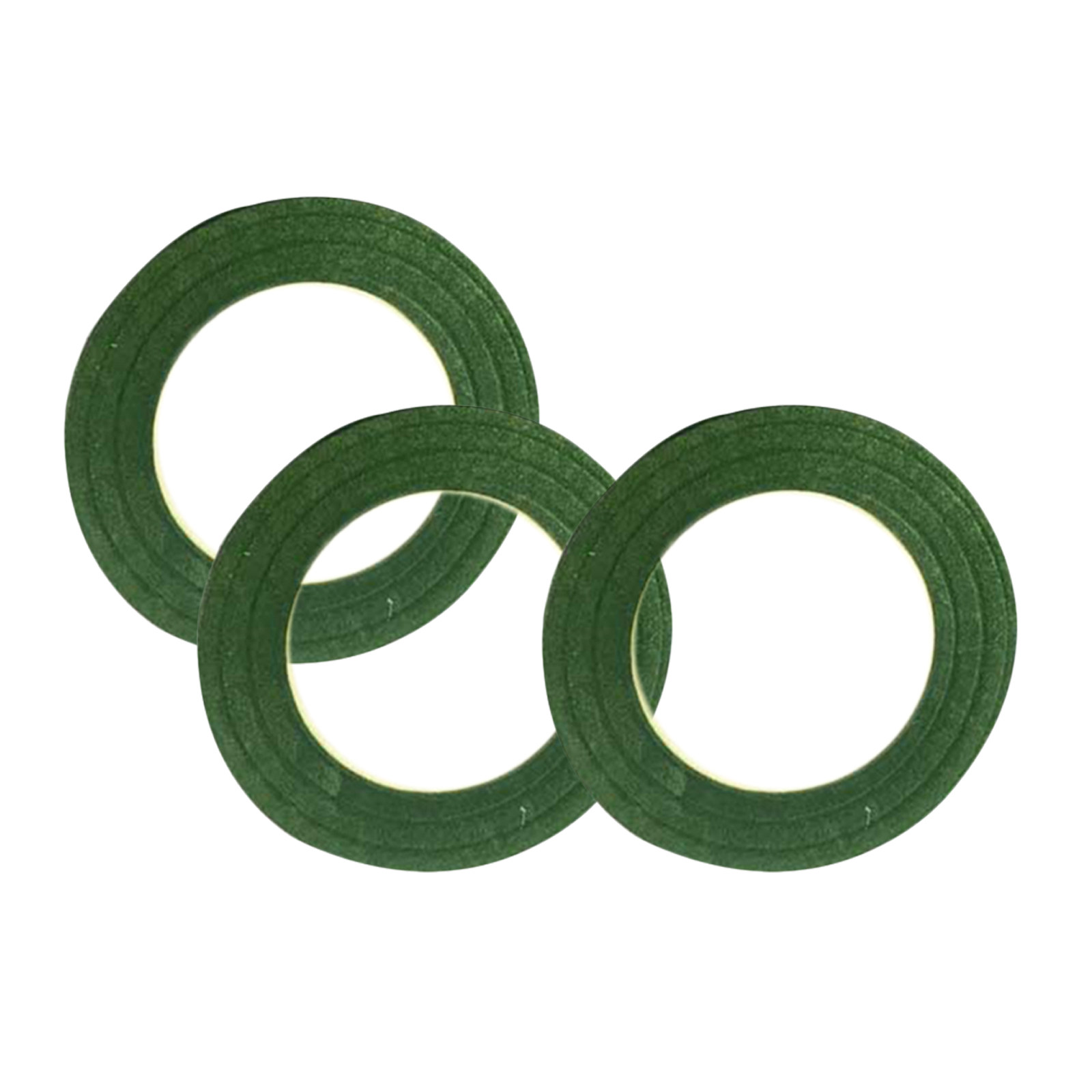Floral Tape Green - 3 Rollen 27M Blumenband, Blumenstiel-Wickelband, Verpackungsband