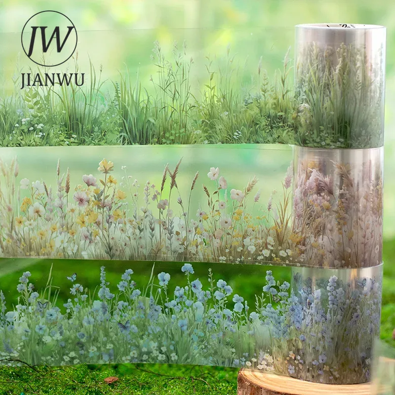 Floral Tape Green - JIANWU 50mm * 200cm Grüne Notizen