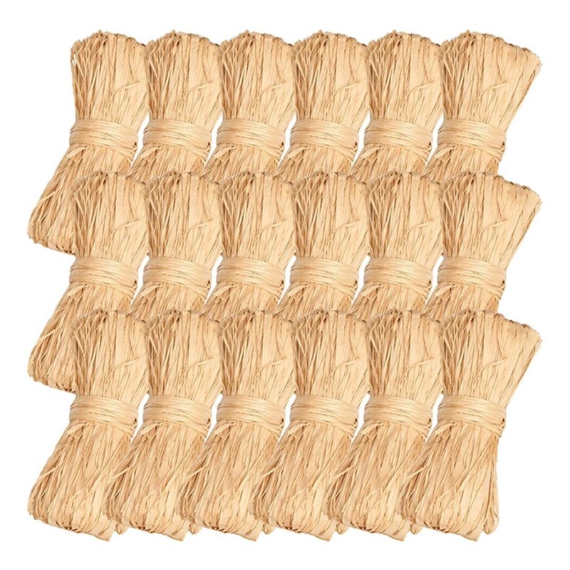 Natural Florist Supply - 【HAUSHALTSARTIKEL】Für Floristenbedarf, natürlicher Raffia-Strohhalm, 1000 g,
