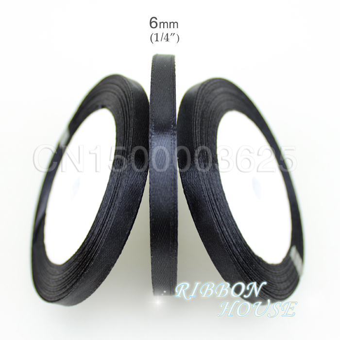 (25 Yards/Rolle) 1/4' (6mm) Sc – Ribbon Wired Satin Bewertung und Preis