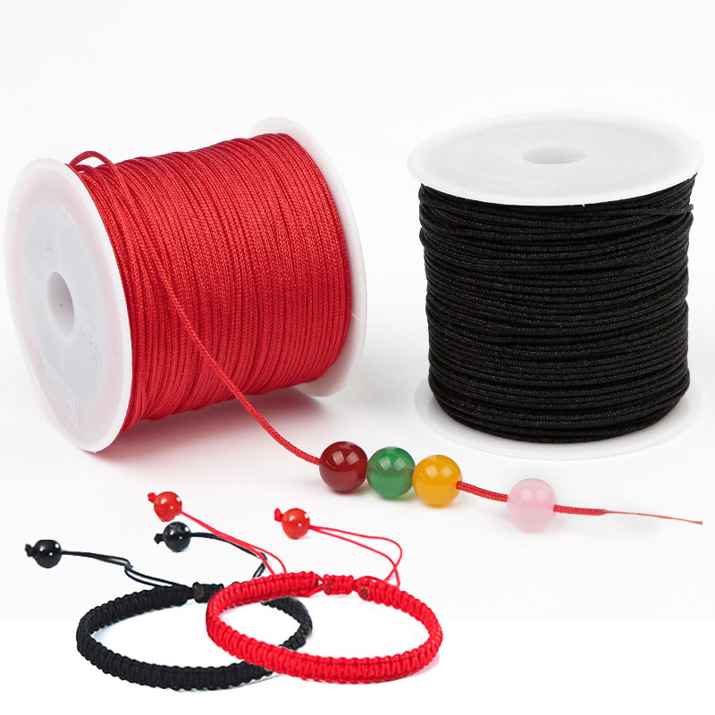 50 mt/rolle 0,8mm Nylon Faden  – Ribbon Wired Satin Bewertung und Preis