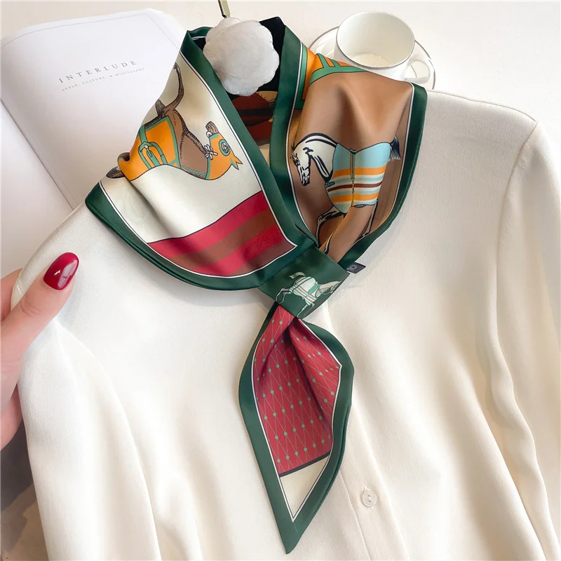 Luxus Marke Dünne Halstuch Sch – Ribbon Wired Satin Bewertung und Preis