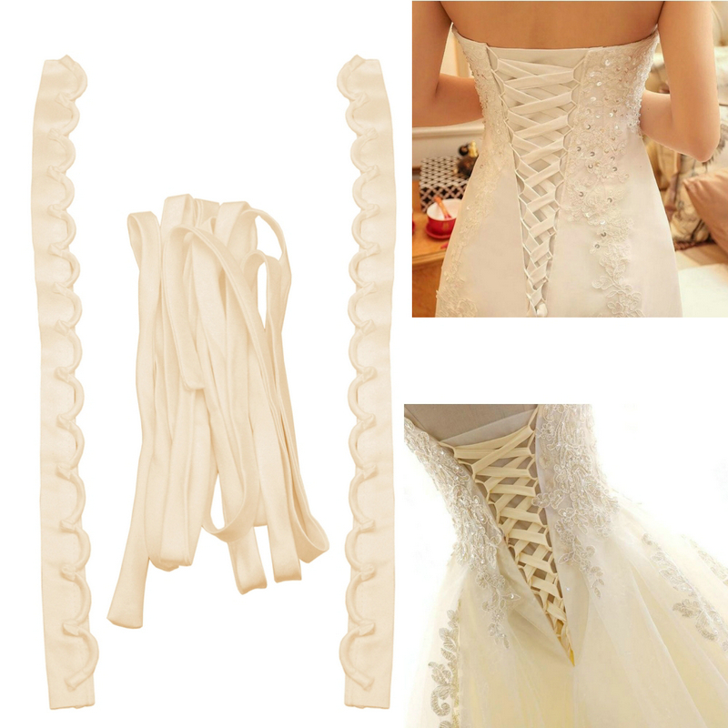 3 teile/satz Satin Hochzeits k – Ribbon Wired Satin Bewertung und Preis