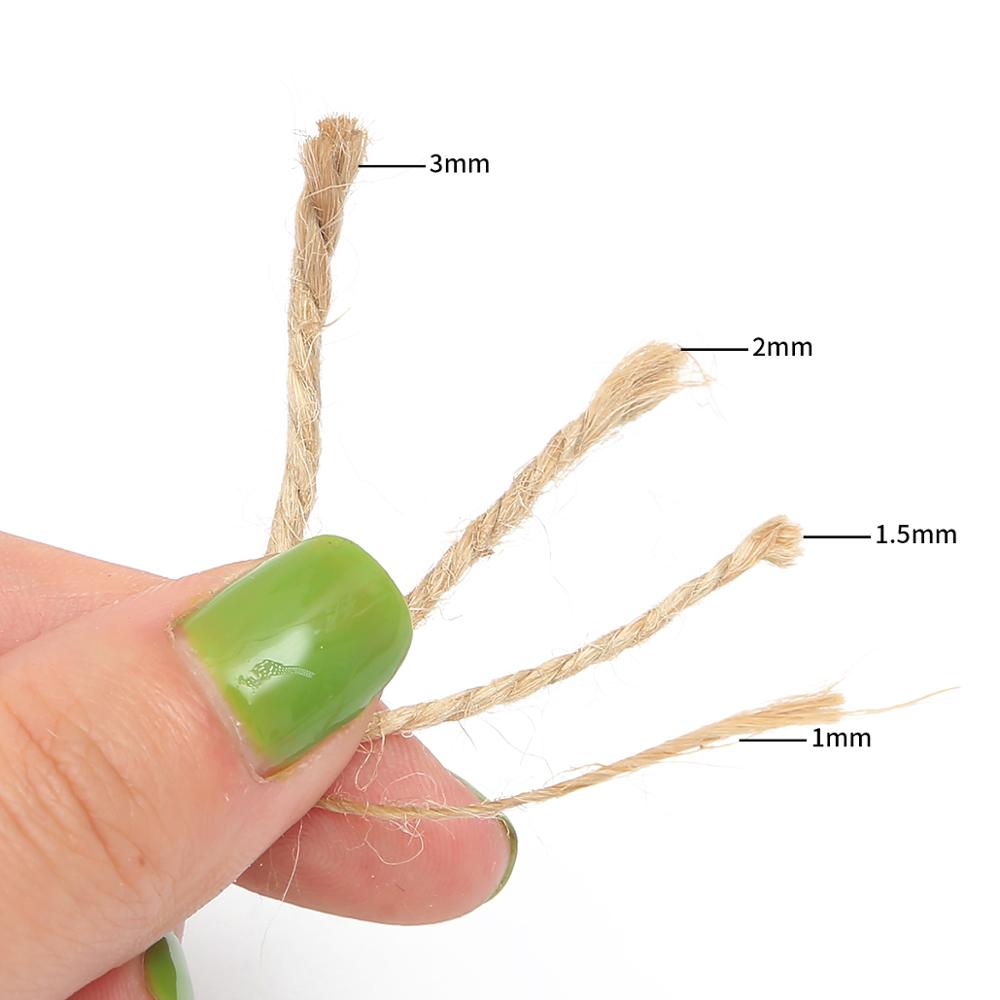 Natürliche Jute-Schnur, Hanfse – Natural Florist Supply Bewertung und Preis