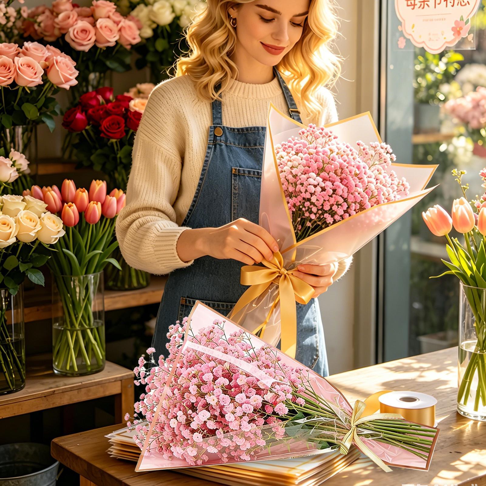 Blumenstrauß-Taschen, 50 Stück – Florist Supply Ribbon Bewertung und Preis