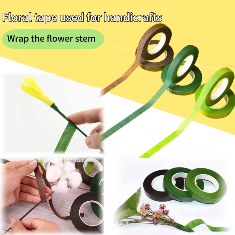 Blumenband Grün für Kreppapier – Floral Tape Green Bewertung und Preis