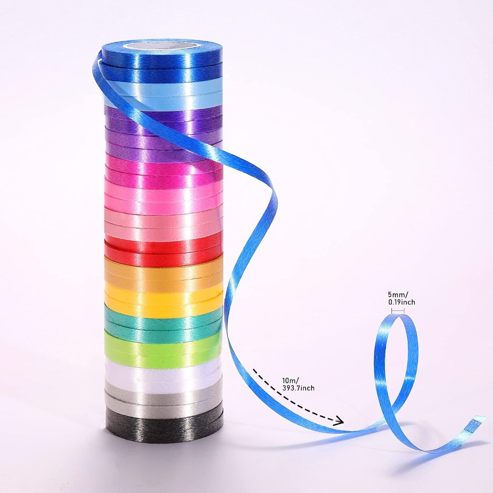 30 Rollen Buntes Kräuselband f – Florist Supply Ribbon Bewertung und Preis