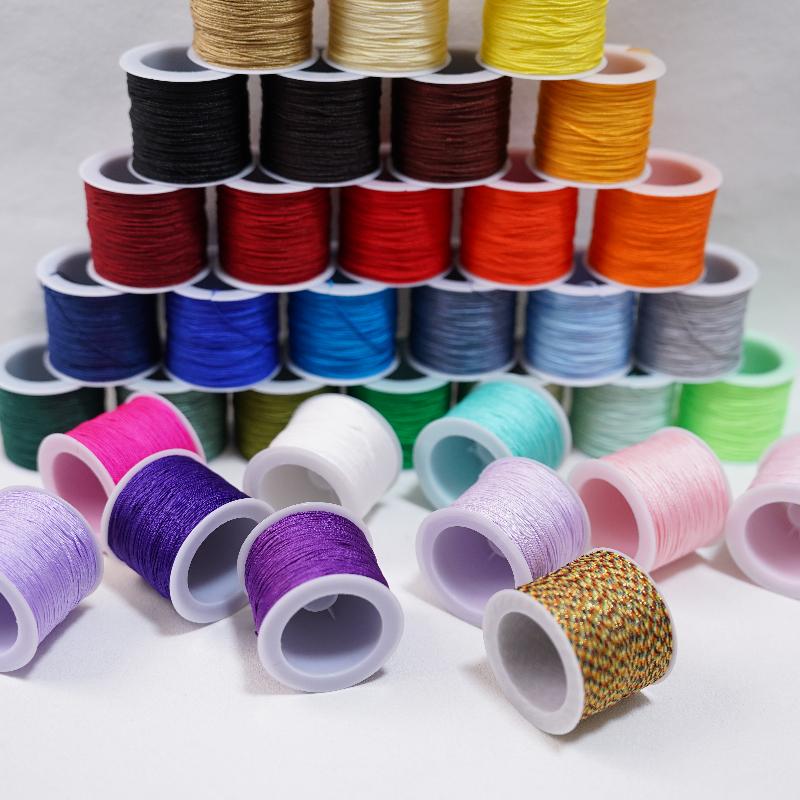 Neue 50M 0,8mm Handwerk Nylons – Ribbon Wired Satin Bewertung und Preis